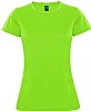 Camiseta Tecnica Mujer Roly Montecarlo - Color Lima 225